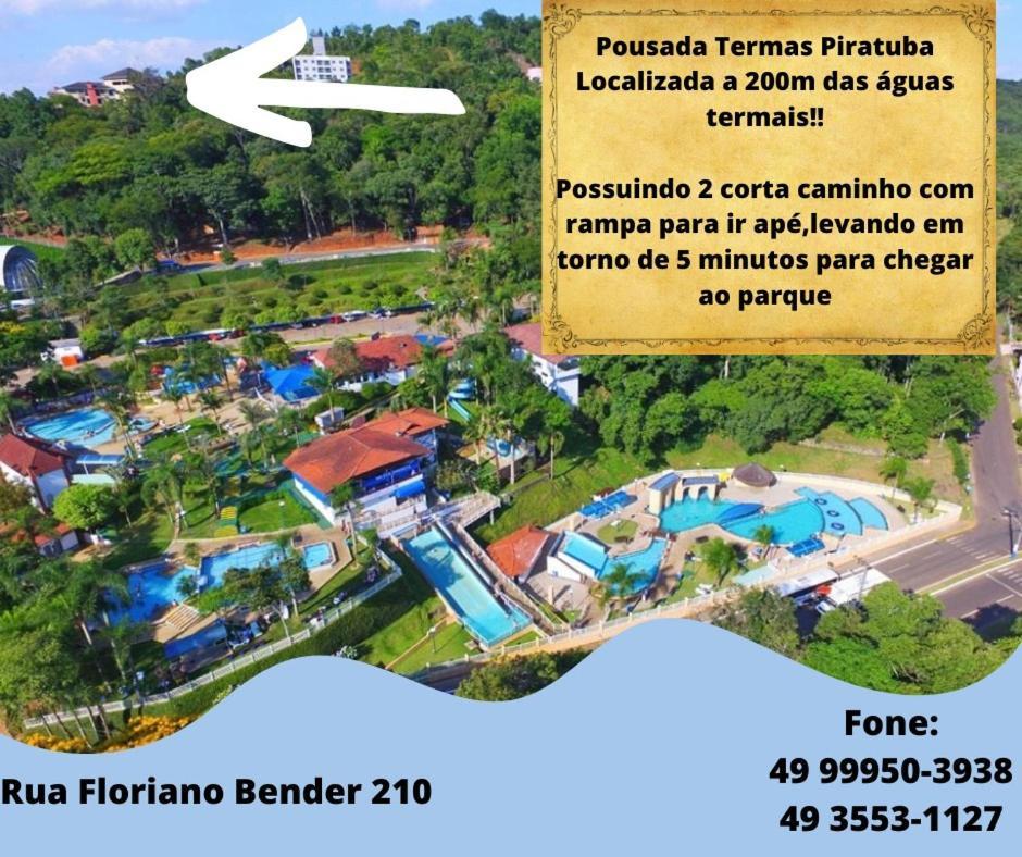 Pousada Termas Піратуба Екстер'єр фото